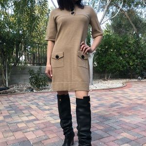 Banana Republic a wool dress